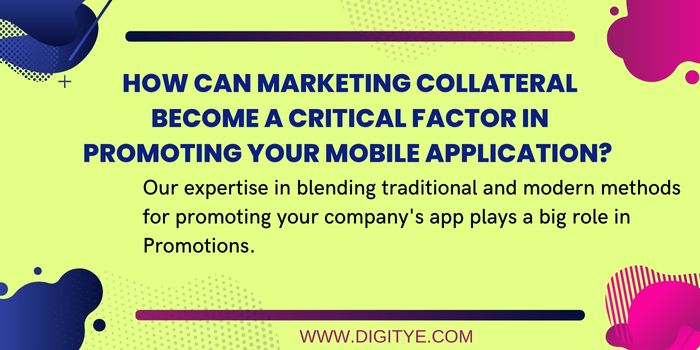 Marketing collateral in mobile app promotion