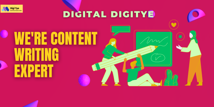 Content Writing Services in Rohini - Digitye